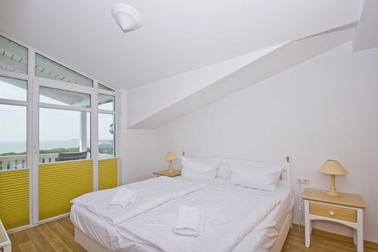 Meeresblick Residenzen FeWo 17, inklusive Sauna und Schwimmbadnutzung im AHOI Sellin Goehren  Exterior foto